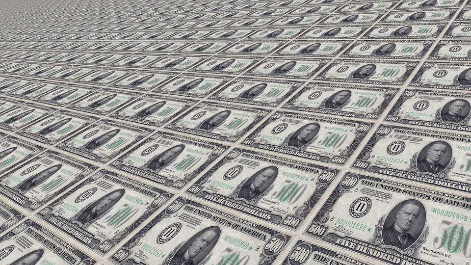 Billetes de 500 dólares americanos. | Foto: Pixabay