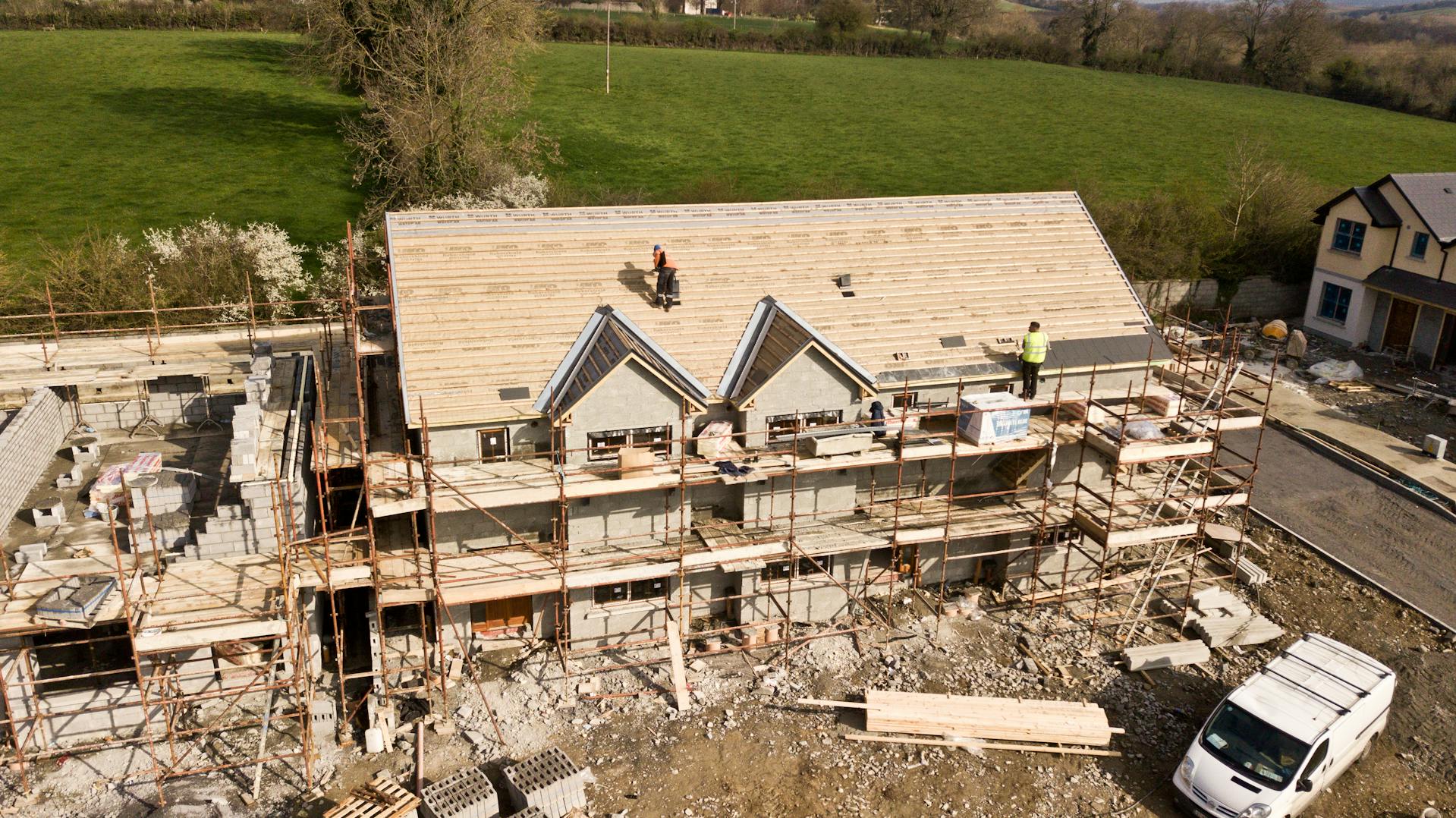 Una casa en construcción | Fuente: Pexels