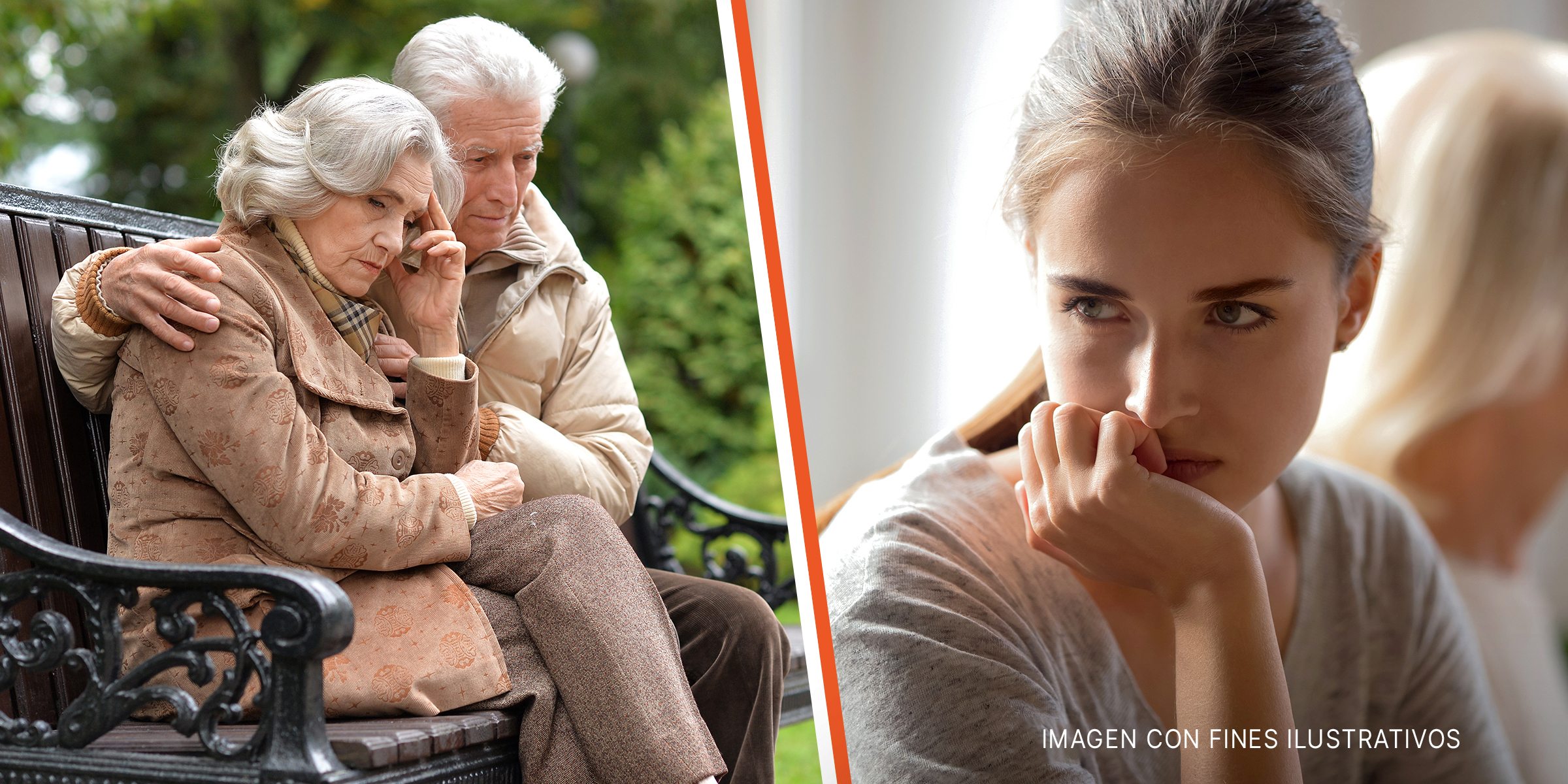 Pareja de ancianos | Joven frustrada | Foto: Shutterstock