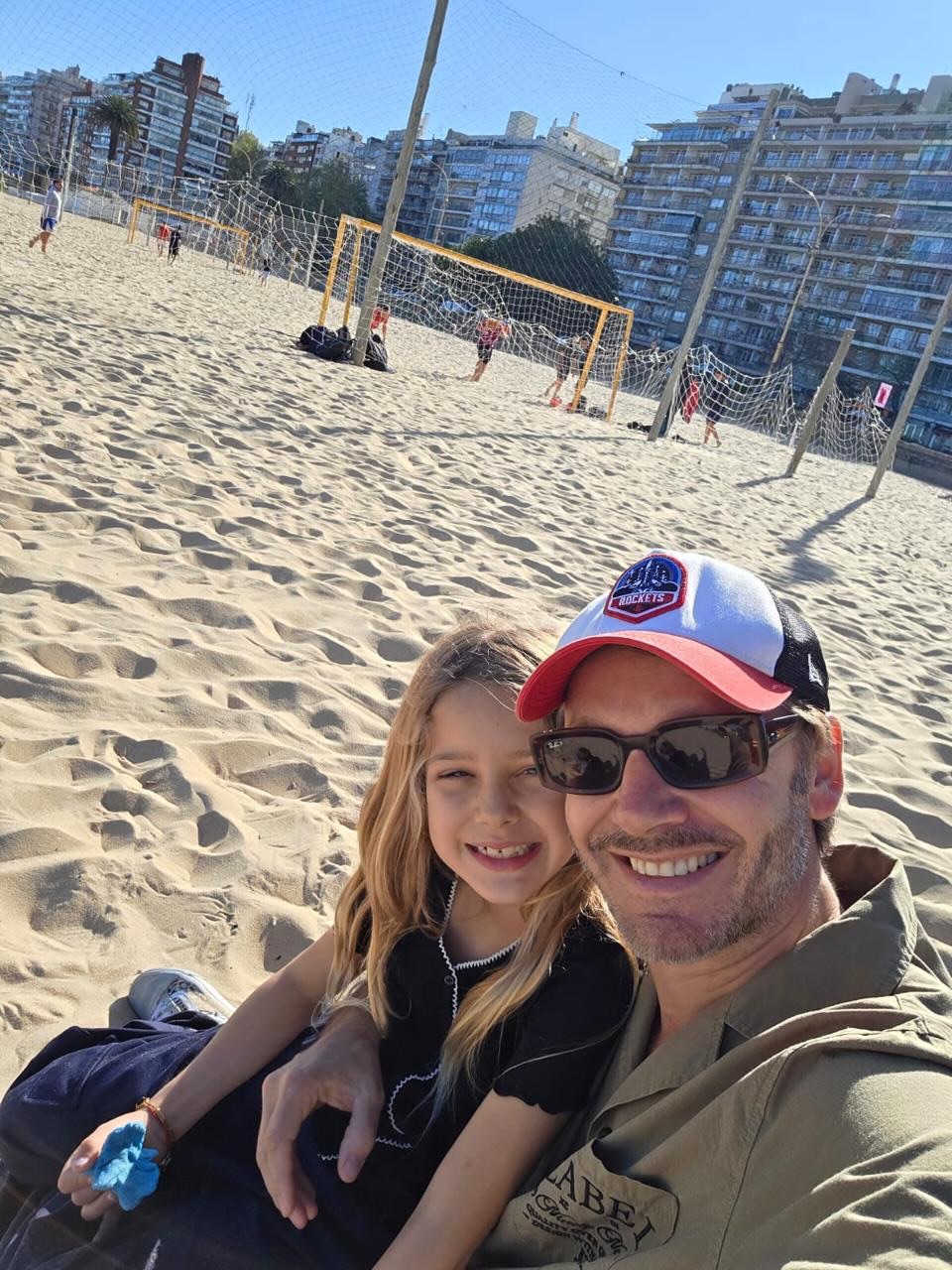 Benjamín Vicuña junto a su hija Magnolia | Fuente: Instagram/benjaminvicuna.ok