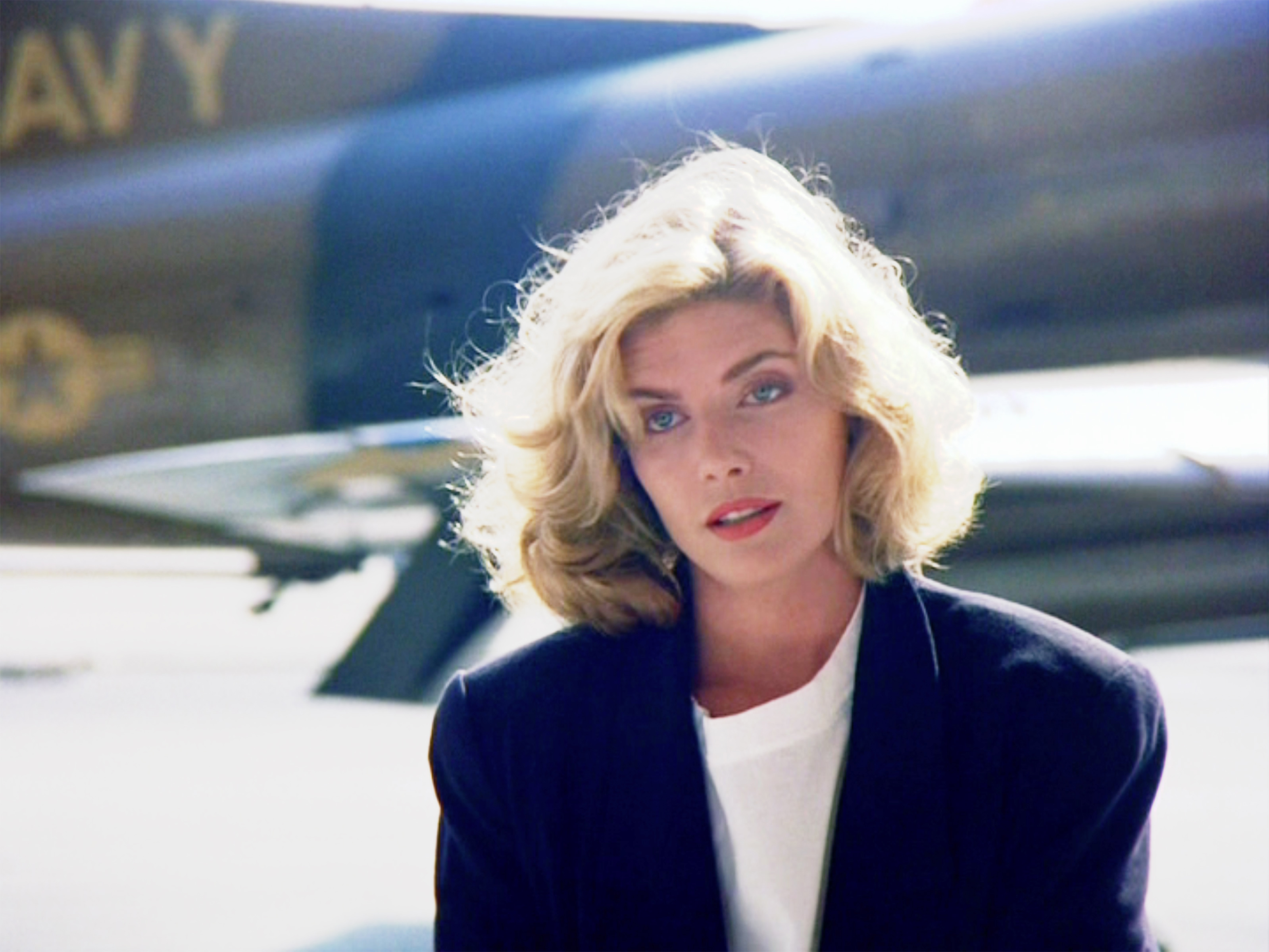 La celebridad fotografiada en el plató de "Top Gun", 1986 | Fuente: Getty Images