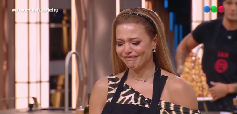 Evangelina Anderson en el último desafío de pastelería en "MasterChef Celebrity" | Fuente: Instagram/masterchefargentina