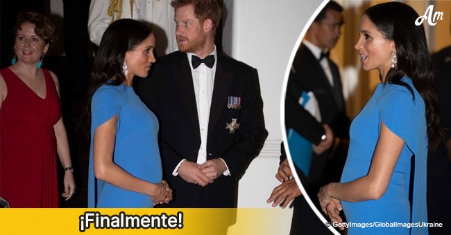 Príncipe Harry y Meghan explican por qué revelaron la noticia del bebé al inicio de su gira