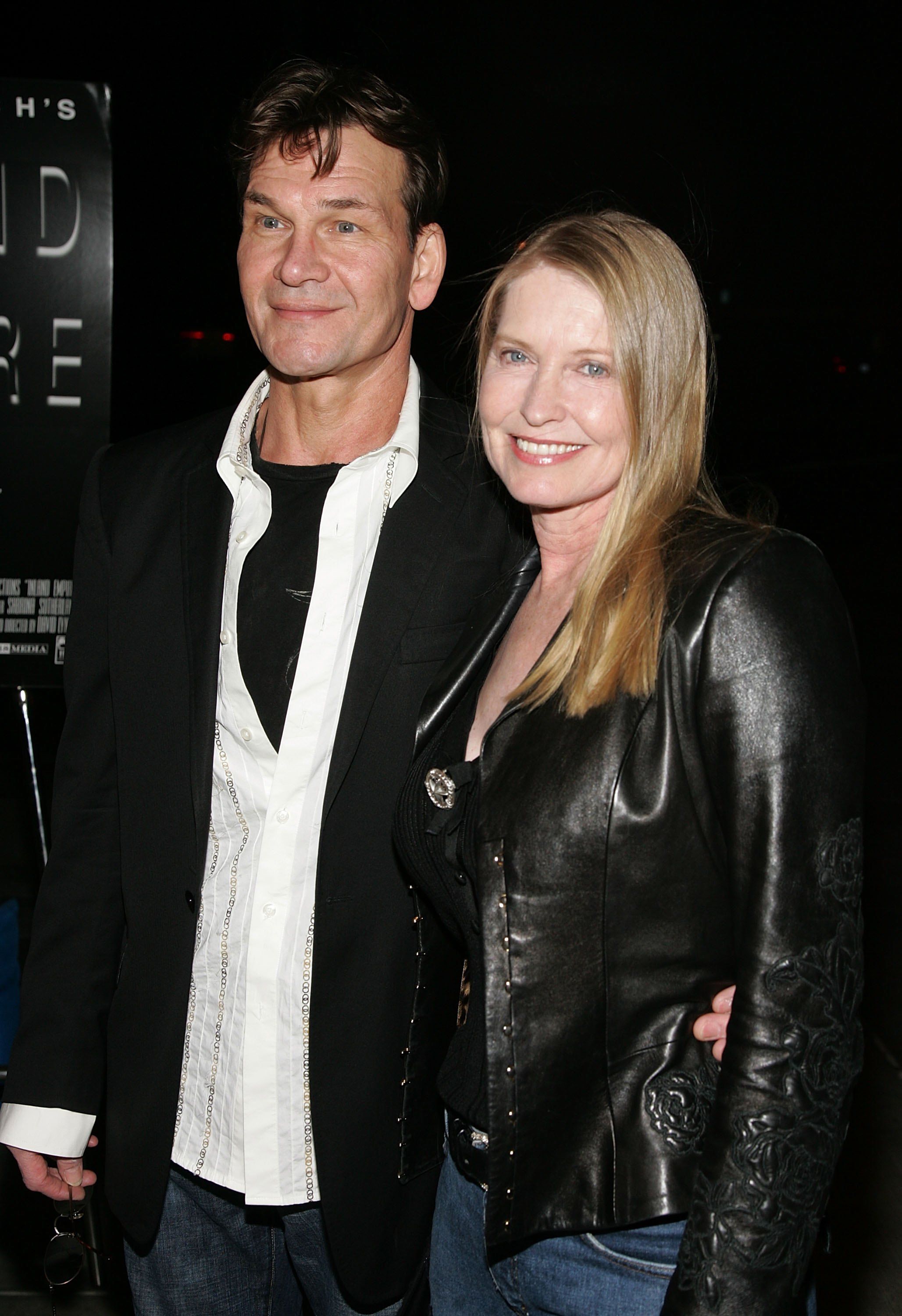 Patrick y Lisa Swayze en el estreno de Inland Empire, 2006. | Foto: Getty Images