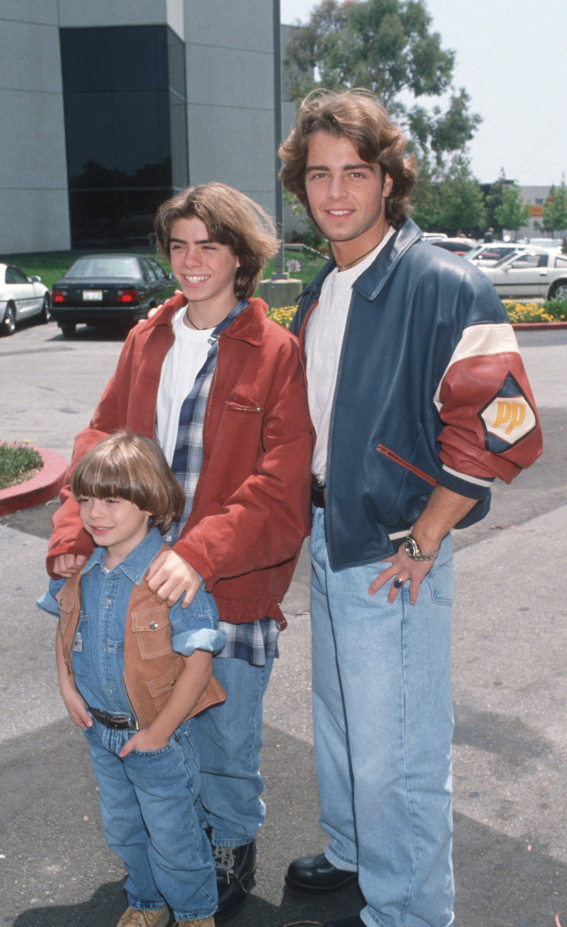 Andrew, Matthew y Joey Lawrence en el American Diabetes Association Celebrity Waiters el 14 de mayo de 1994 | Fuente: Getty Images