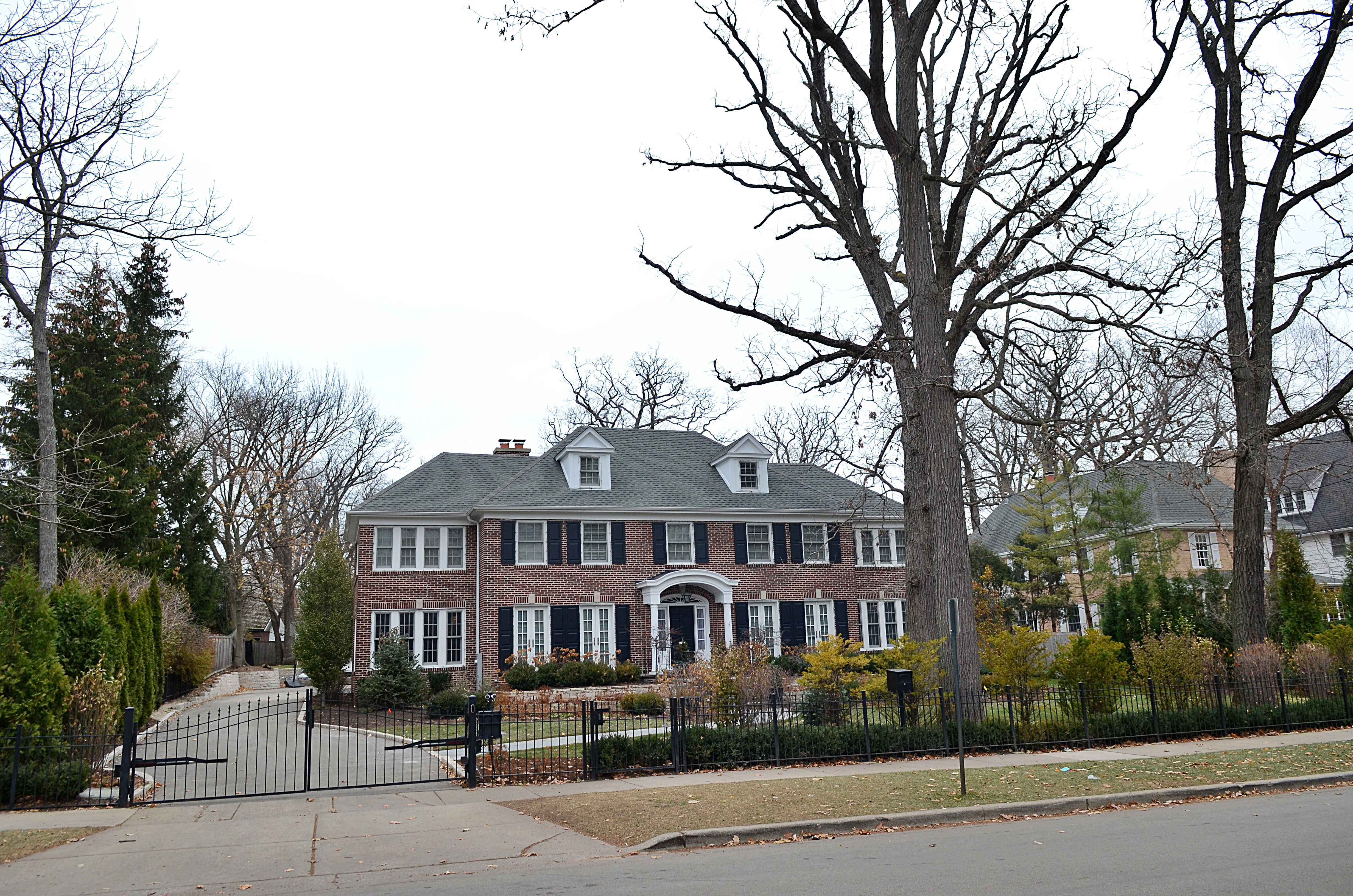 La casa real de "Home Alone" en Winnetka, Illinois, el 1 de diciembre de 2021 | Fuente: Getty Images