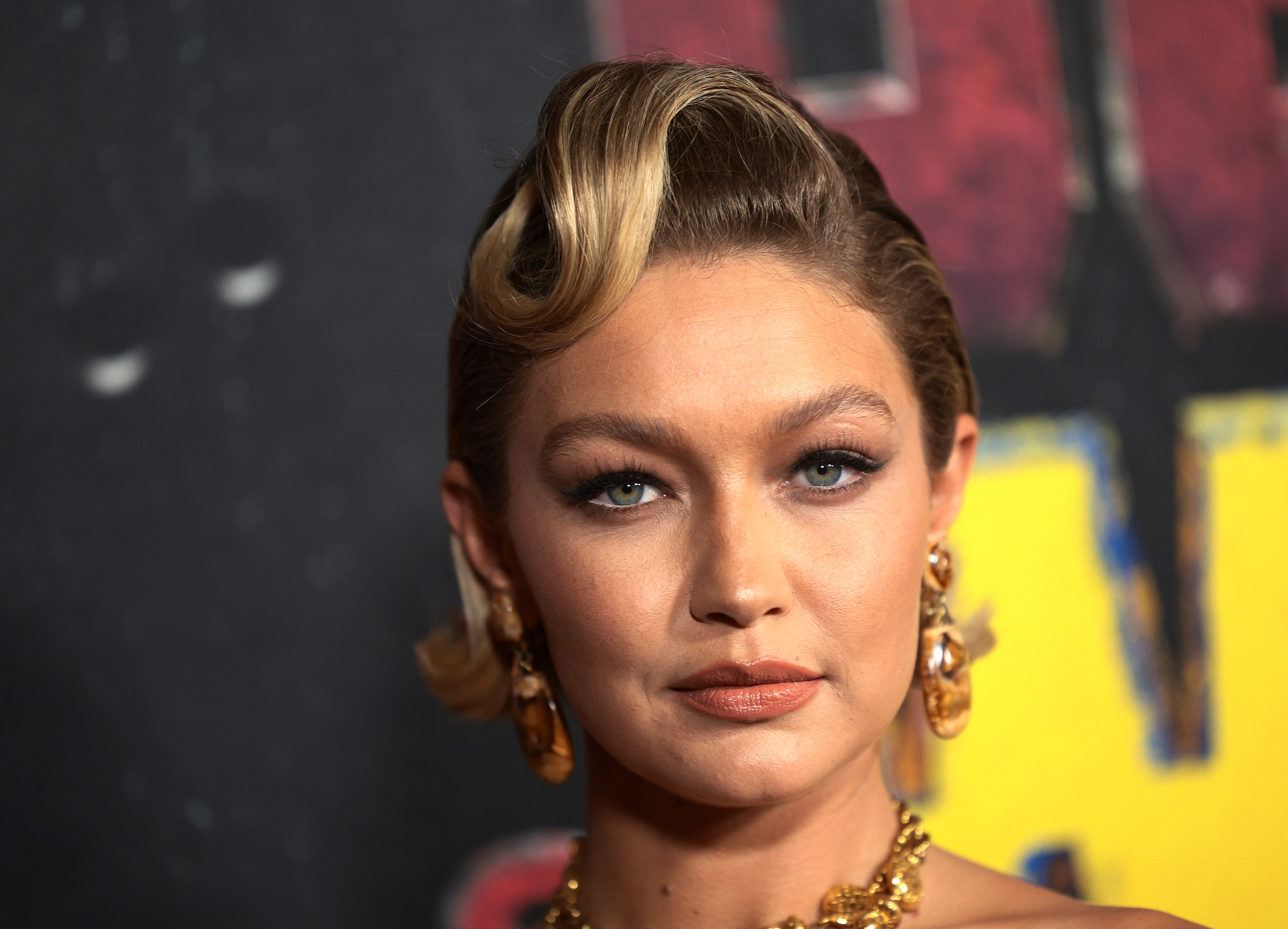 Gigi Hadid en el estreno mundial de "Deadpool & Wolverine" el 22 de julio de 2024, en Nueva York. | Fuente: Getty Images