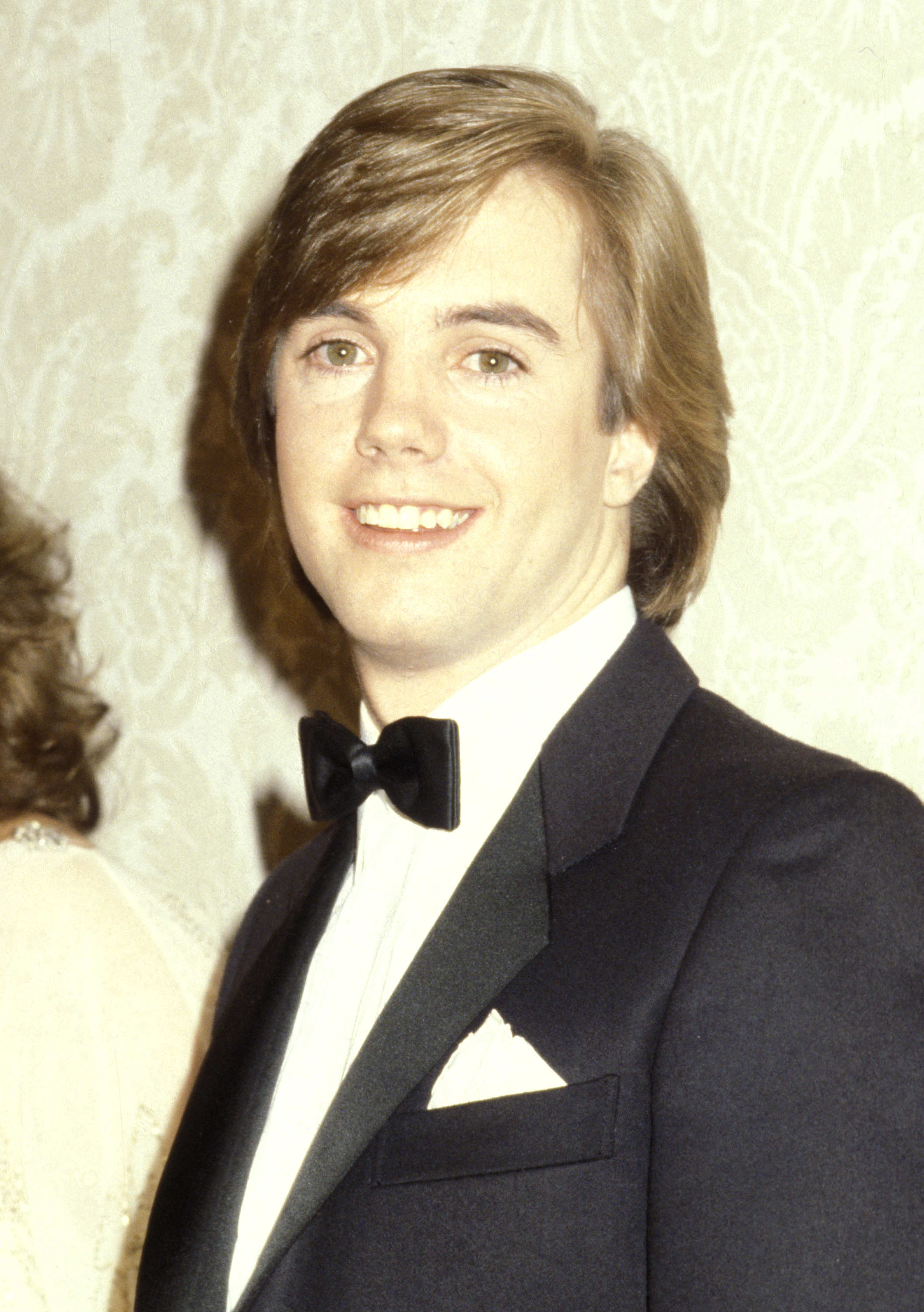 Shaun Cassidy durante la 37ª edición de los Premios Globo de Oro el 26 de enero de 1980, en Beverly Hills, California. | Fuente: Getty Images