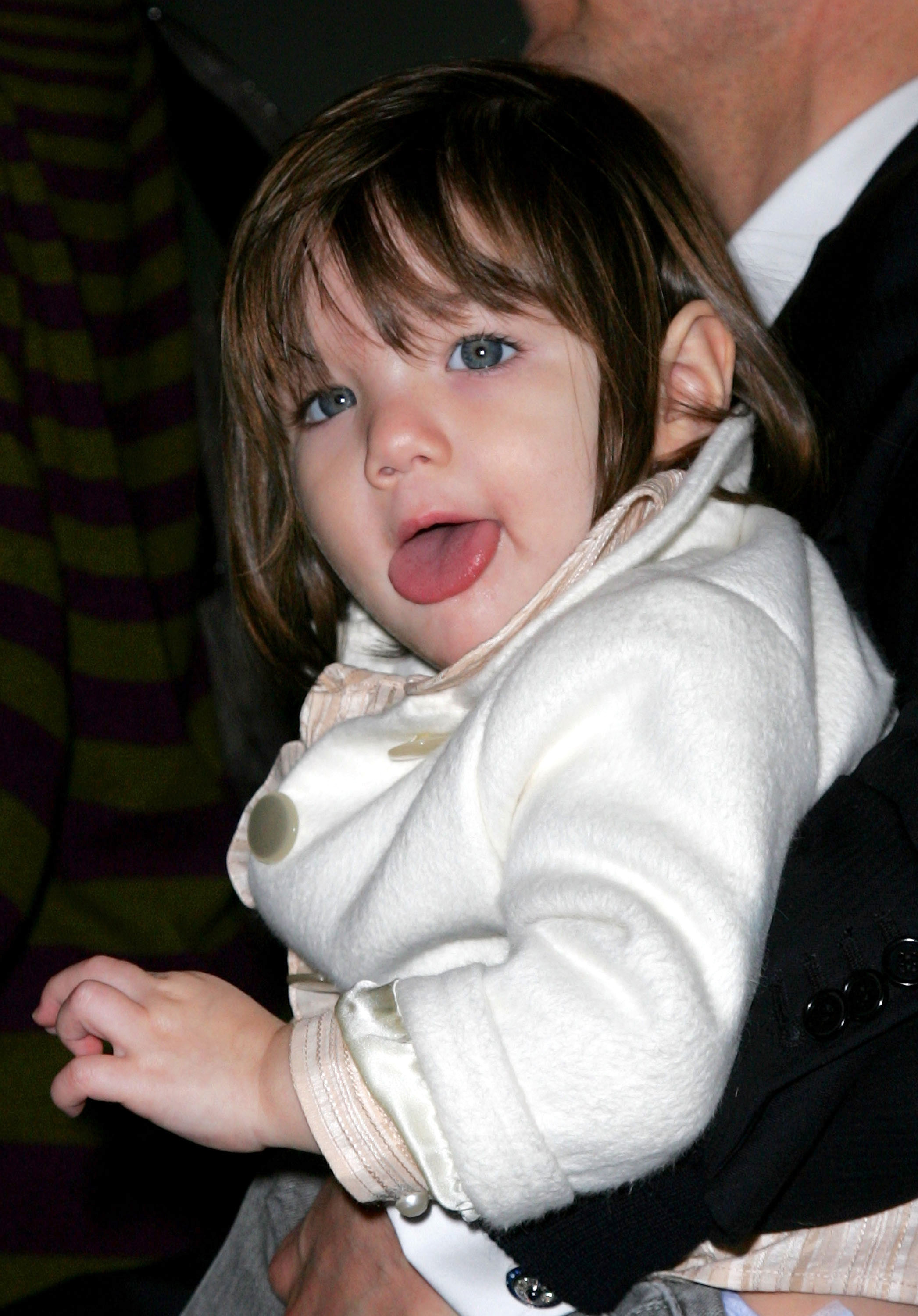 Suri Cruise el 19 de octubre de 2007 en Nueva York | Foto: Getty Images