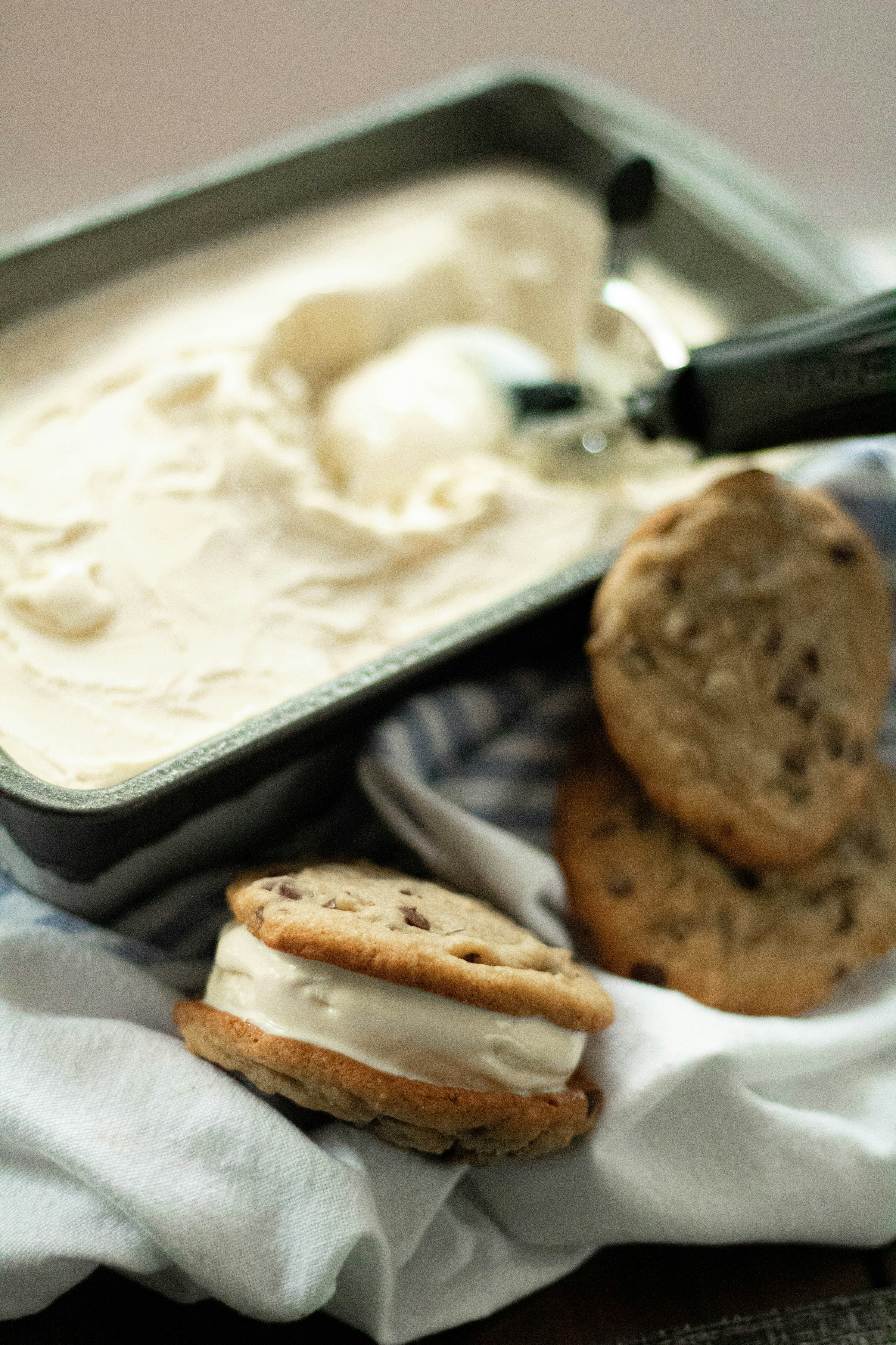 Bocadillos de helado | Fuente: Unsplash