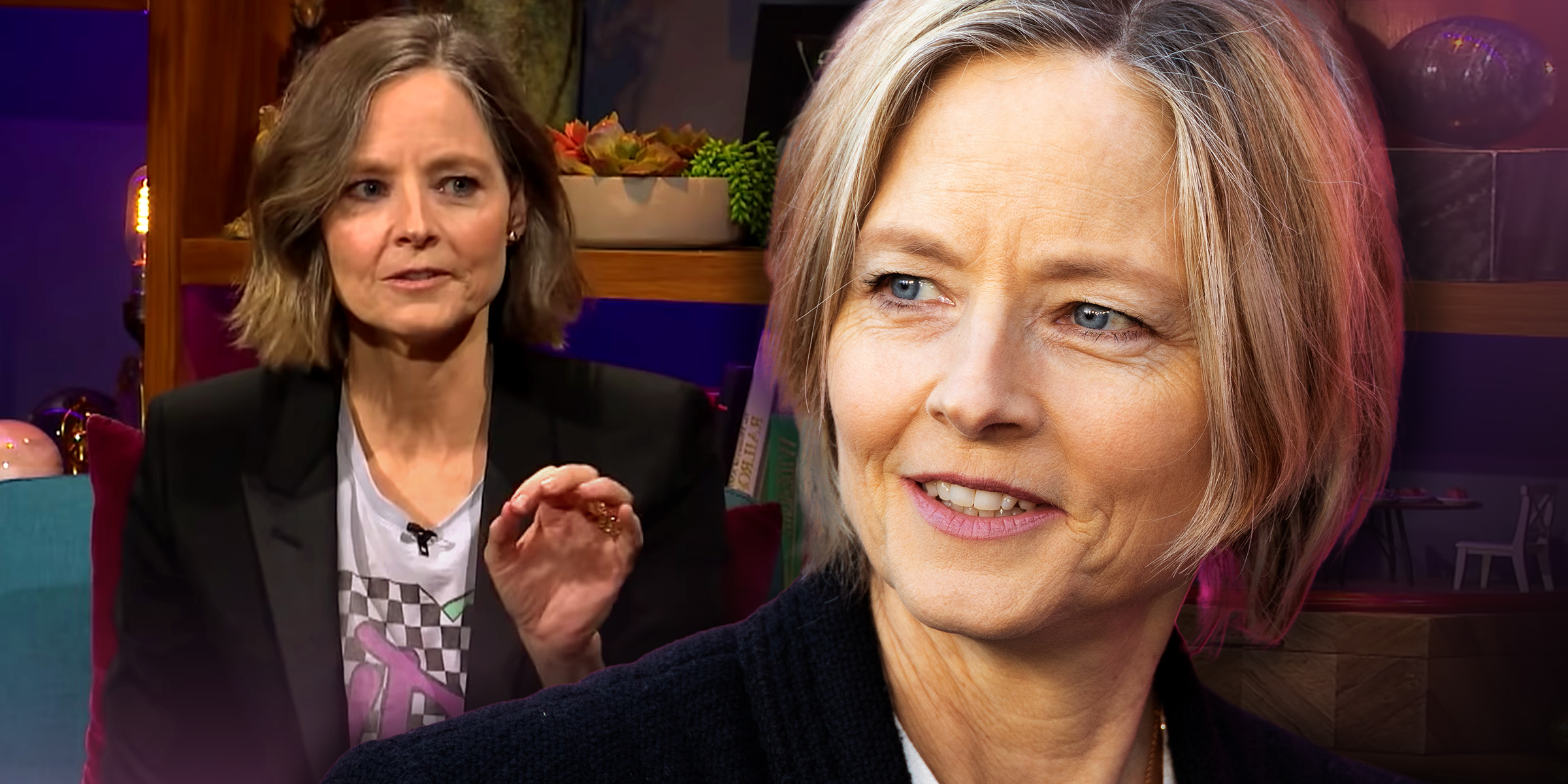 Jodie Foster | Foto: Youtube.com/The Late Late Show with James Corden | Getty Images