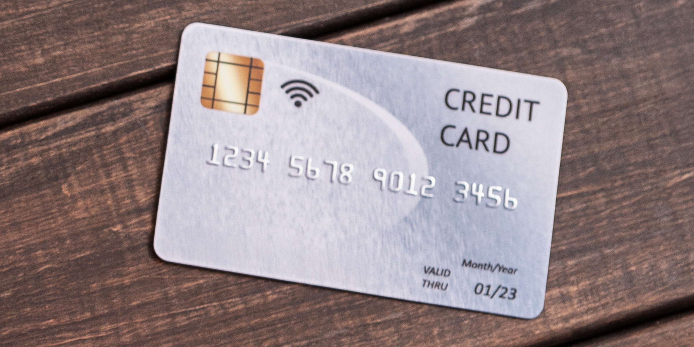 Una tarjeta de crédito | Fuente: Shutterstock