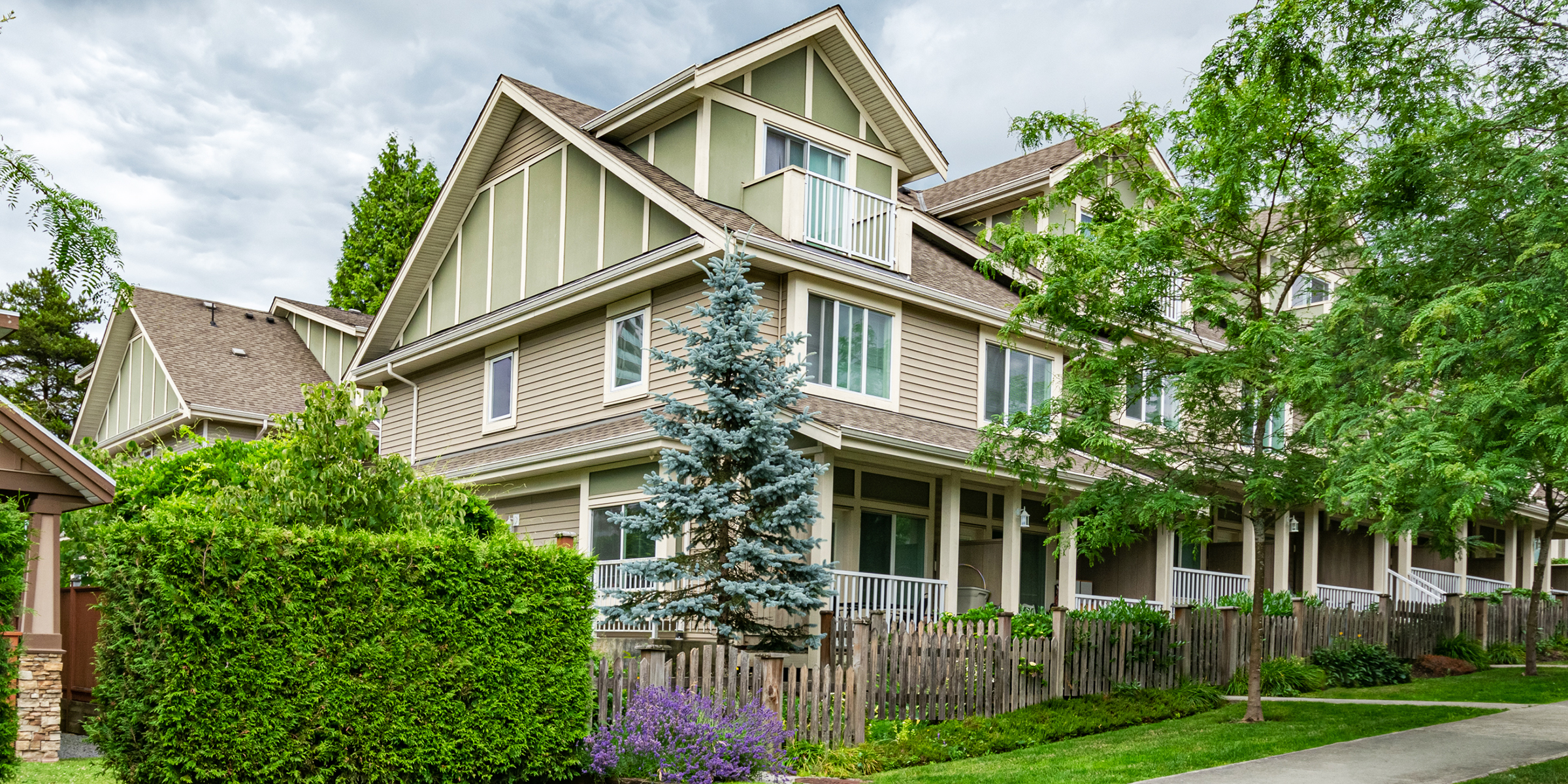 El exterior de una casa | Fuente: Shutterstock