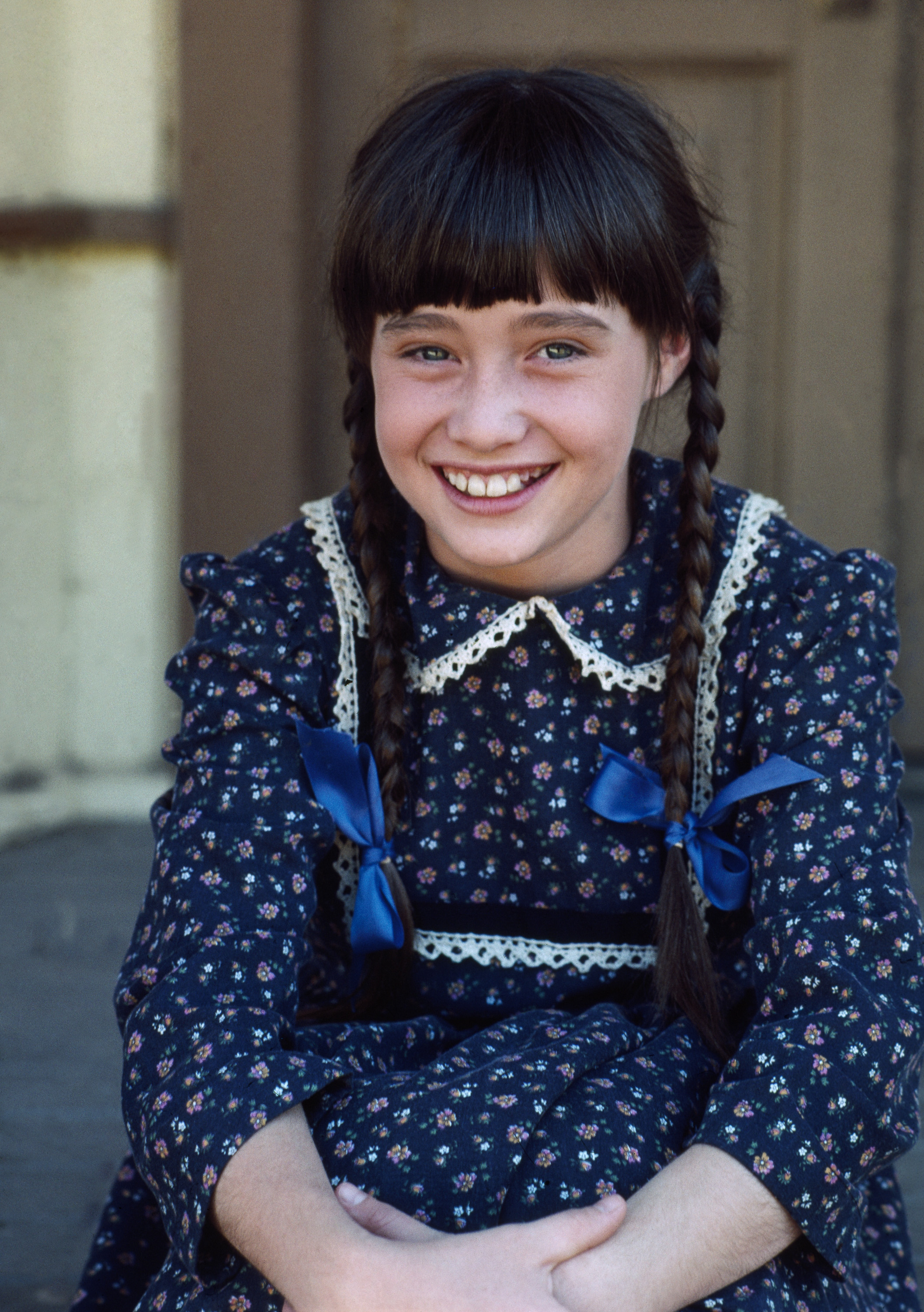 Shannen Doherty como Jenny Wilder en "Little House on the Prairie" en 1982. | Fuente: Getty Images