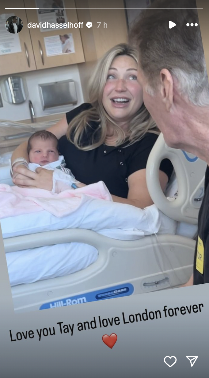 Foto de David Hasslehoff, su hija y su nieta publicada el 13 de agosto de 2024 | Fuente: Instagram/davidhasselhoff