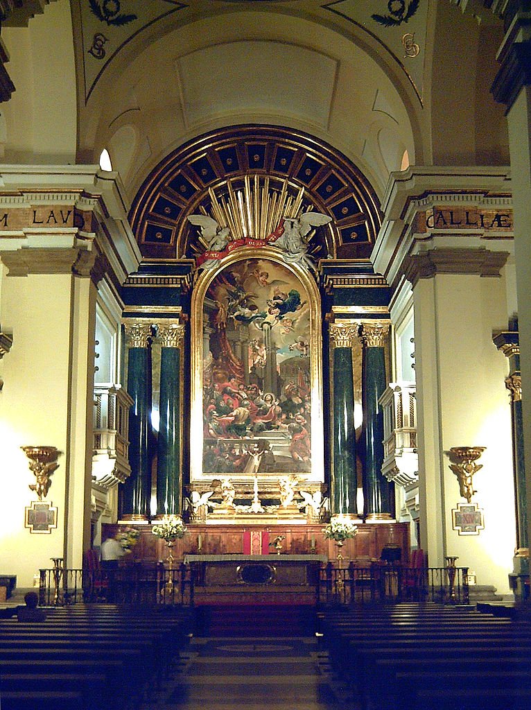 Iglesia de San Ginés en Madrid.|  Fuente: Wikimedia Commons