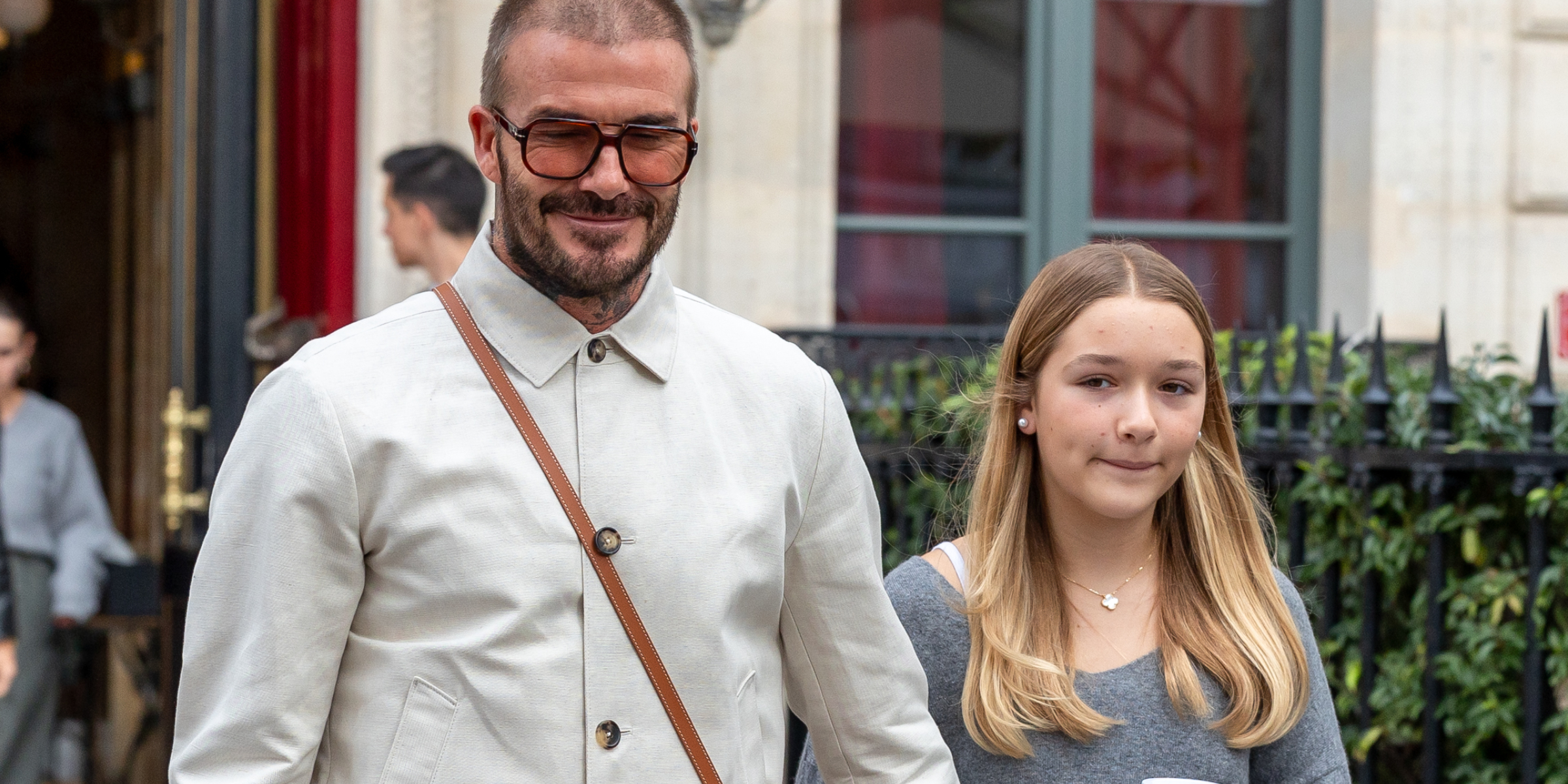 David y Harper Beckham | Fuente: Getty Images