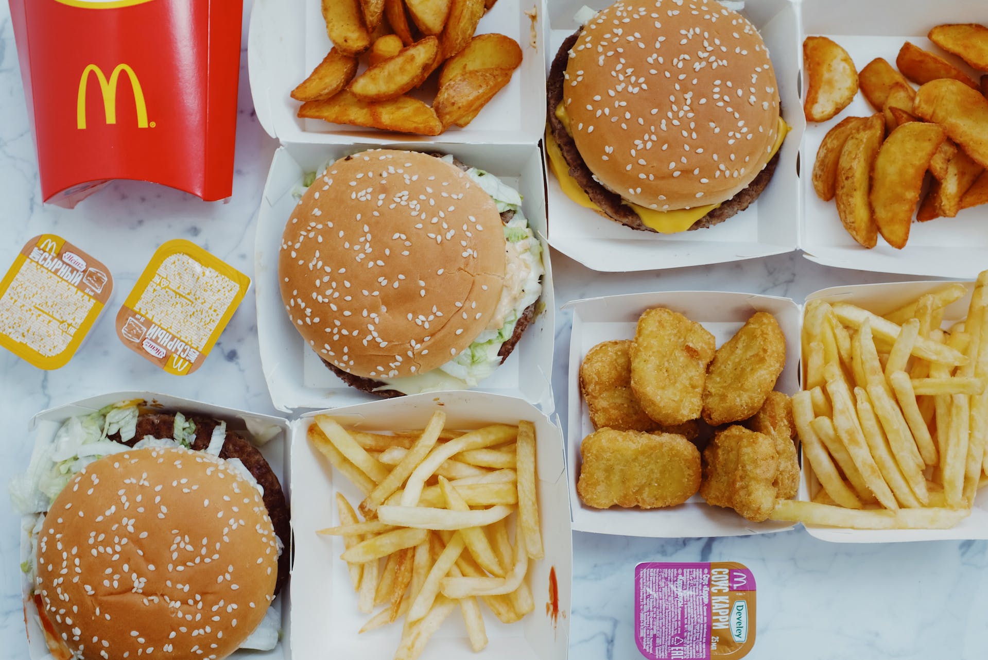 Comida de McDonald's | Fuente: Pexels