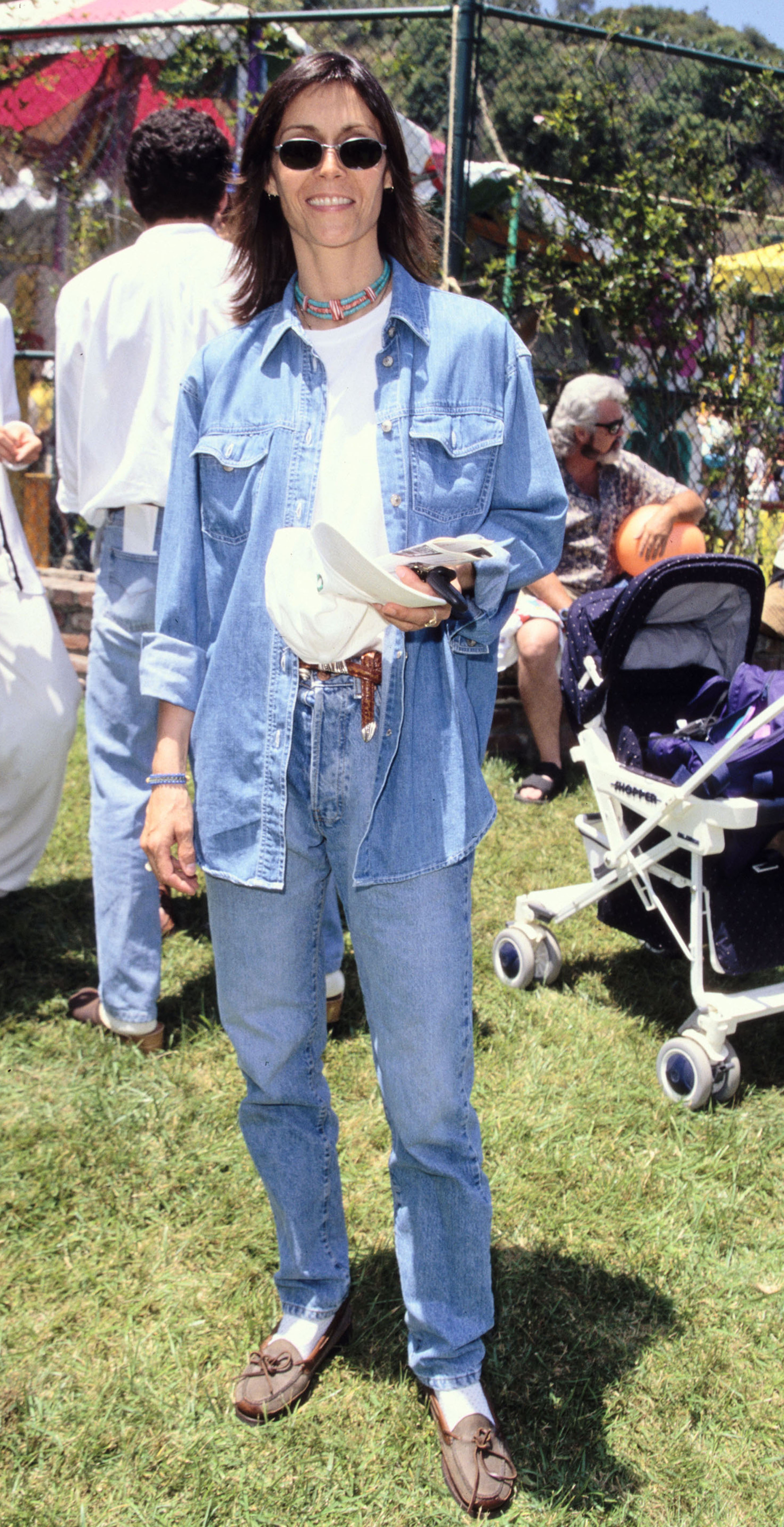 Kate Jackson asiste al Picnic Anual de la Fundación de Sida Pediátrico el 4 de junio de 1995 | Fuente: Getty Images