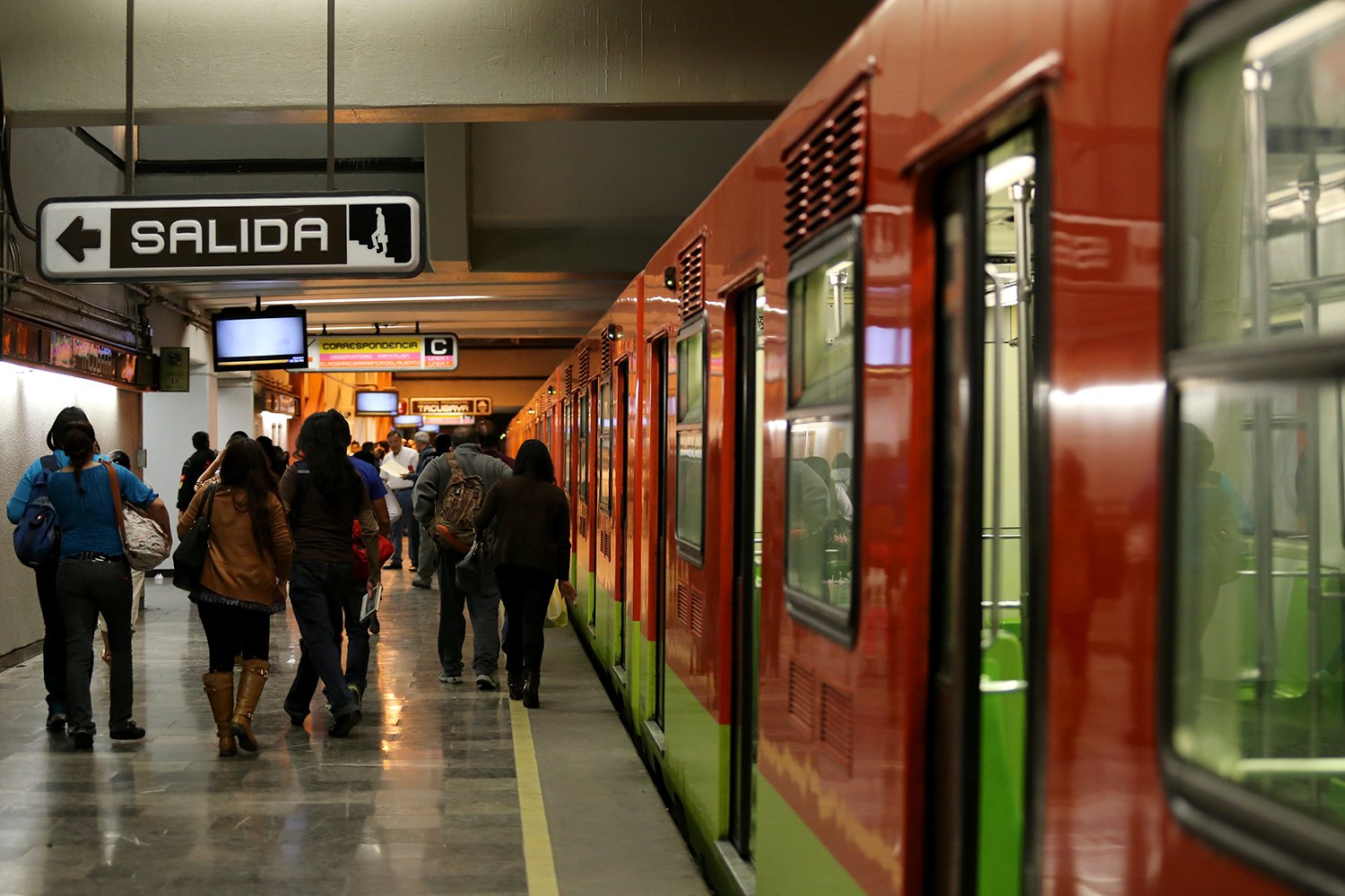 Estación del Metro de Ciudad de México. | Foto: Wikimedia Commons