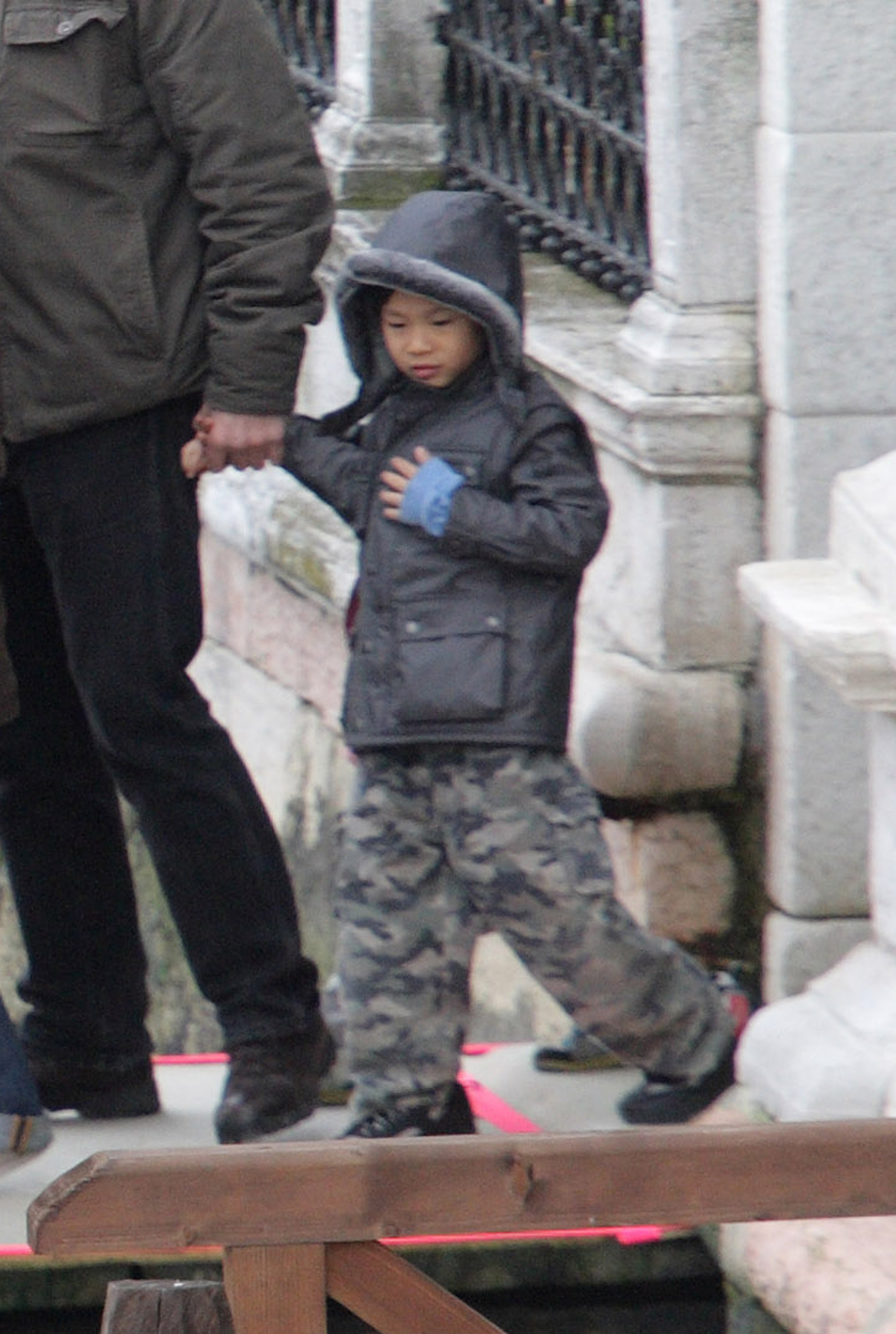 Pax Jolie-Pitt fotografiada el 7 de marzo de 2010, en Venecia, Italia. | Fuente: Getty Images