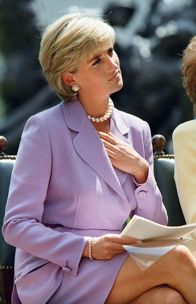 La princesa Diana en Washington DC, en 1997. | Foto: Getty Images