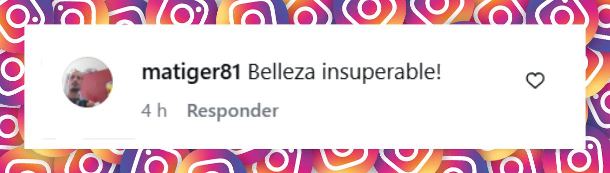 Comentario de un usuario | Fuente: Instagram/martacfort