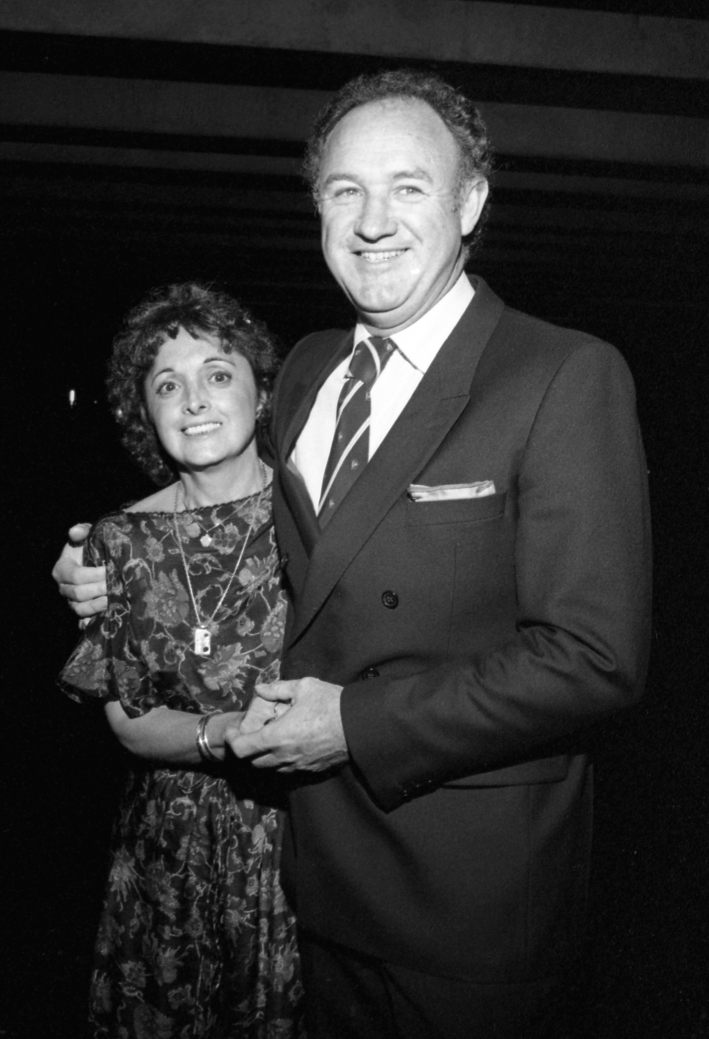 Gene Hackman y Faye Maltese, hacia los años 80 | Fuente: Getty Images