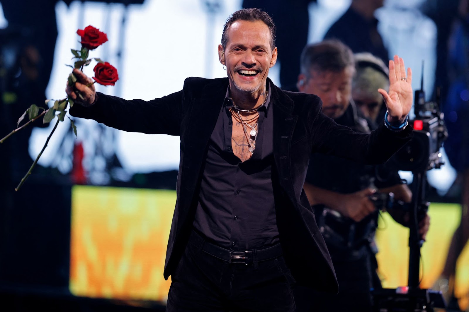 Marc Anthony actúa durante el 64 Festival Internacional de la Canción de Viña del Mar, Chile, el 23 de febrero de 2025 | Fuente: Getty Images