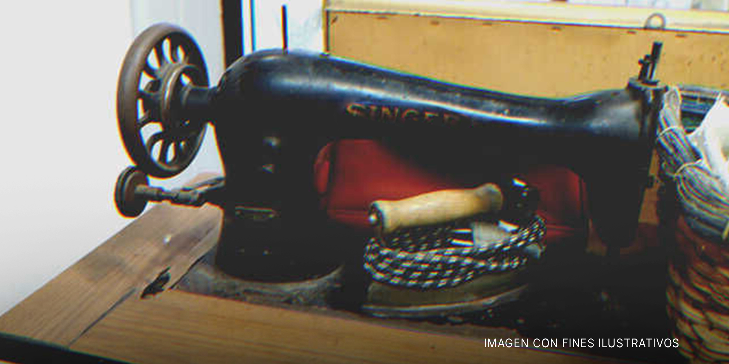 Antigua máquina de coser. | Foto: Shutterstock