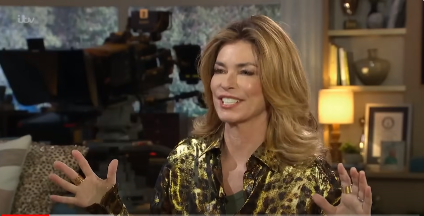 Shania Twain en el programa "This Morning" | Fuente: YouTube/@thismorning