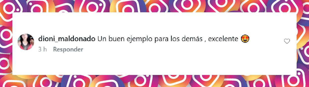Comentario de una usuaria sobre el egreso de Valentina, la hija de Juliana Awada | Fuente: Instagram/paratirevista
