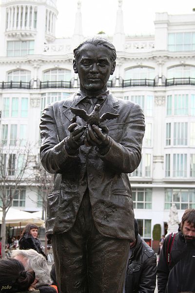 Monumento A Federico Garcia Lorca.| Fuente: commons.wikimedia.org