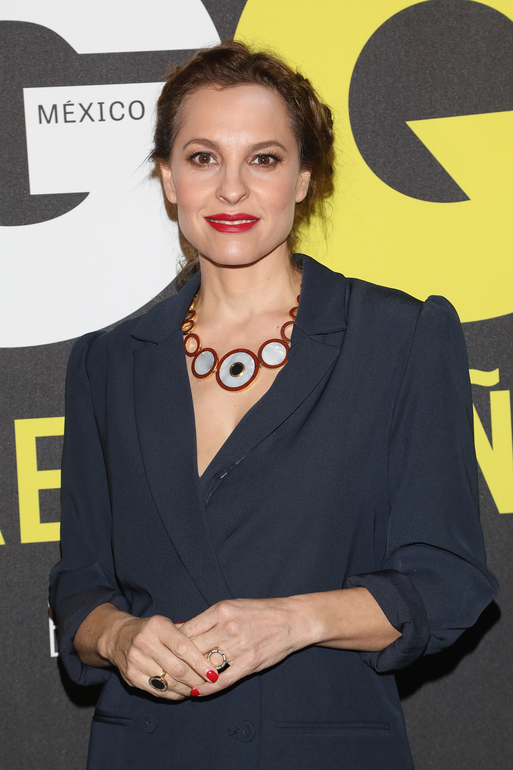 Marina de Tavira asiste a los Premios Hombres del Año GQ México 2018 en el Centro Cultural Roberto Cantoral el 31 de octubre de 2018 en Ciudad de México, México.