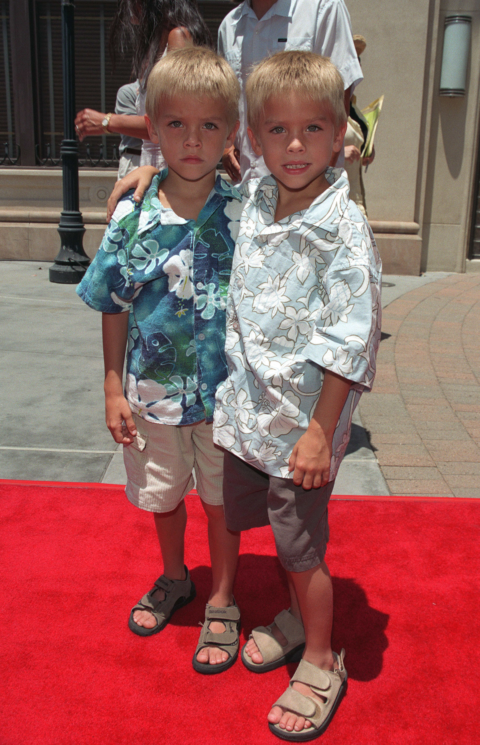 Los niños actores, hacia 1999. | Fuente: Getty Images