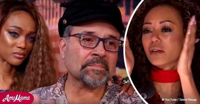 Juez de "America's Got Talent" suelta las lágrimas por tributo de hermanos a madre difunta