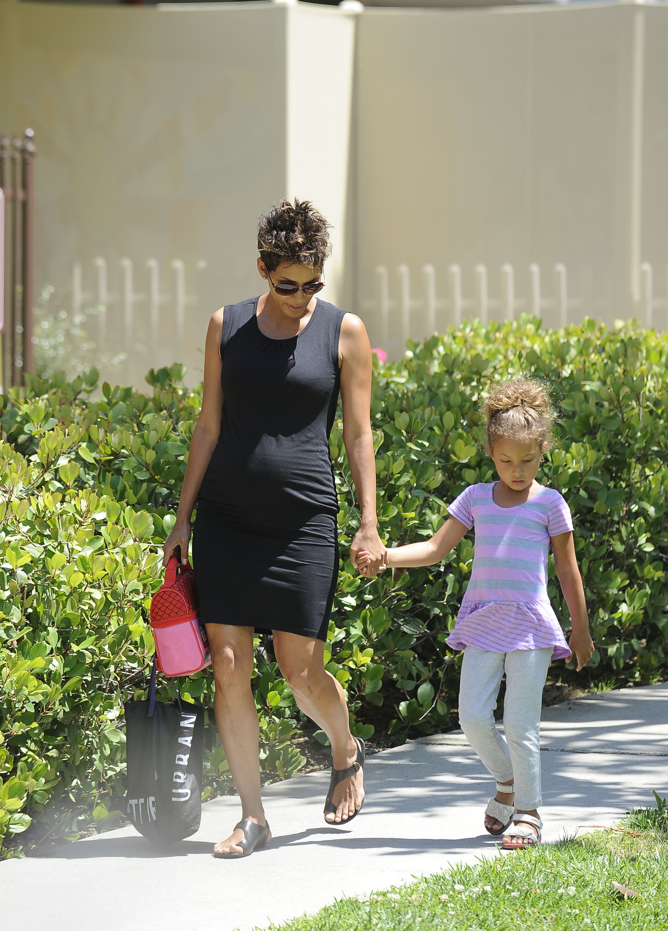 Halle Berry y su hija, Nahla Ariela Aubry, en 2013 | Fuente: Getty Images