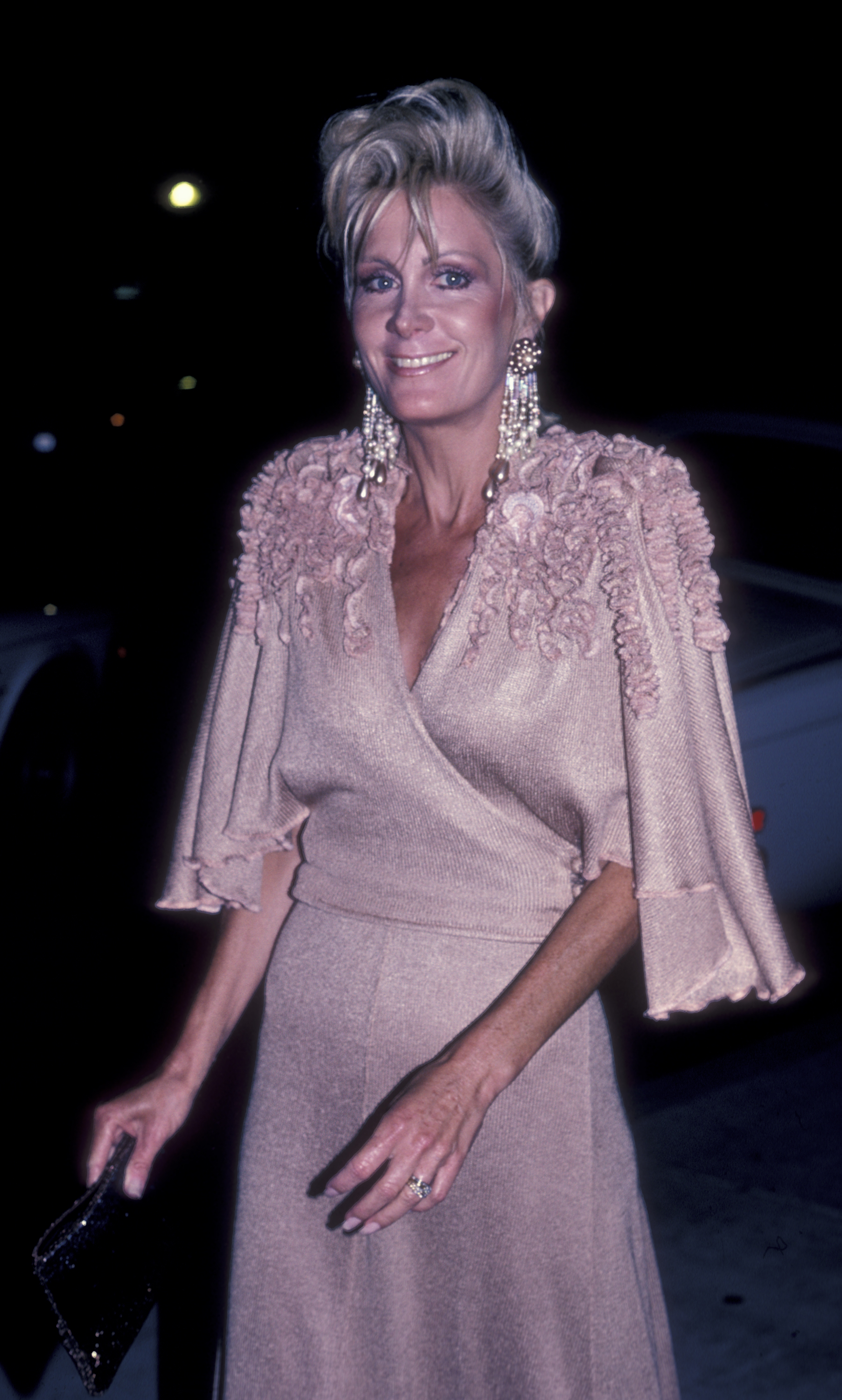 Joan Van Ark asiste a la fiesta de CBS TV Affiliates el 13 de junio de 1986 en Beverly Hills, California | Fuente: Getty Images