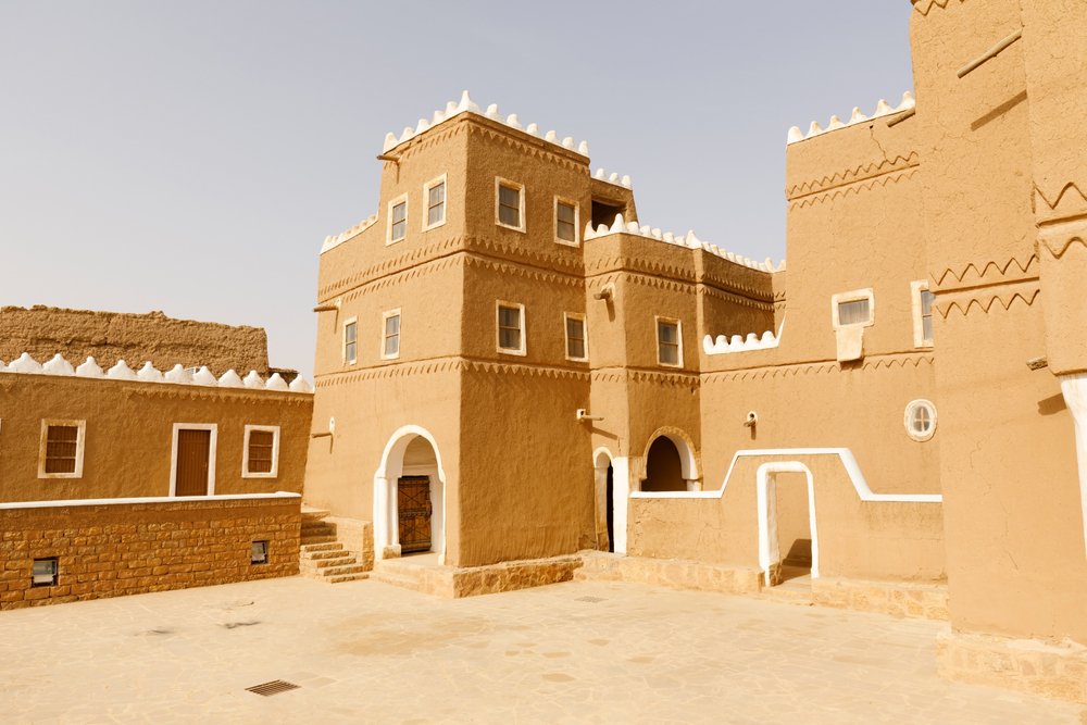 Palacio histórico de Al Subaie en Shaqra, Arabia Saudita. | Foto: Shutterstock