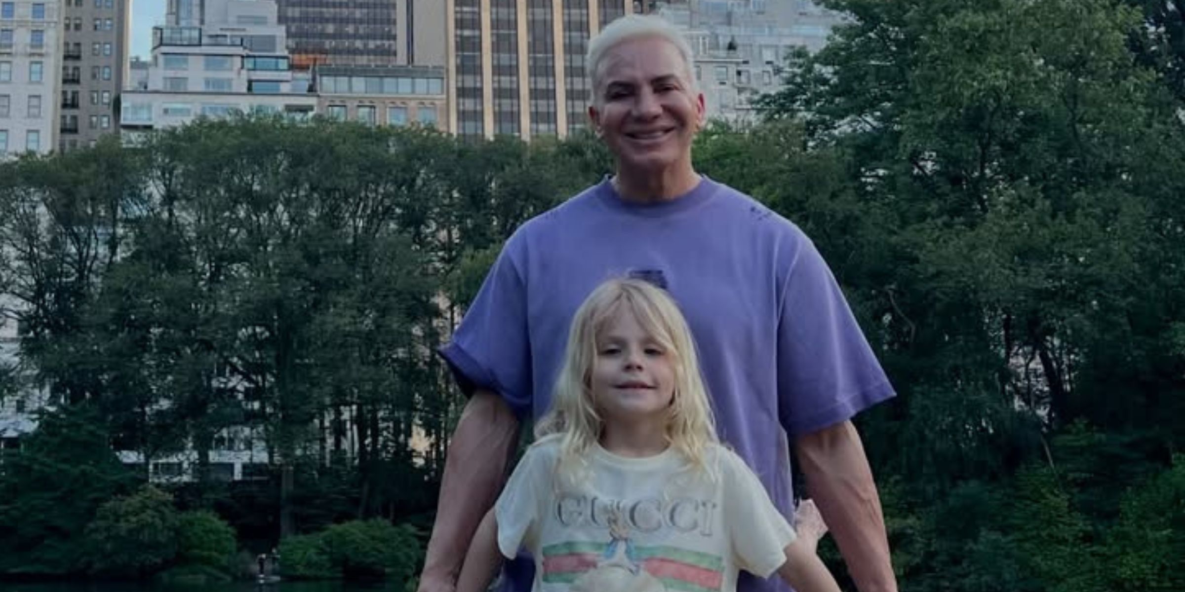 Flavio Mendoza junto a su hijo Dionisio. | Fuente: Instagram/mendozaflavio