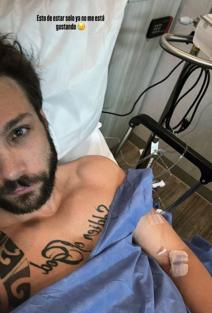 Nicola Porcella fue hospitalizado. | Fuente: Facebook/Periódico AM León.