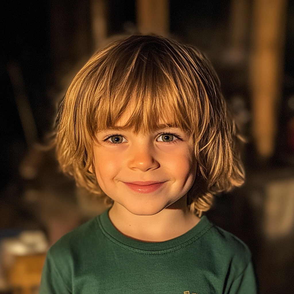 Un niño sonriente | Fuente: Midjourney