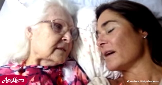 Video capta momento especial en que mamá de 87 años con Alzheimer recuerda a su hija