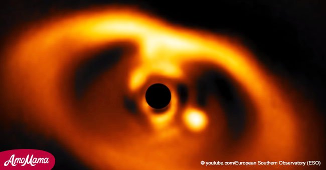 Científicos capturan las primeras imágenes oficiales de un nuevo planeta naciendo