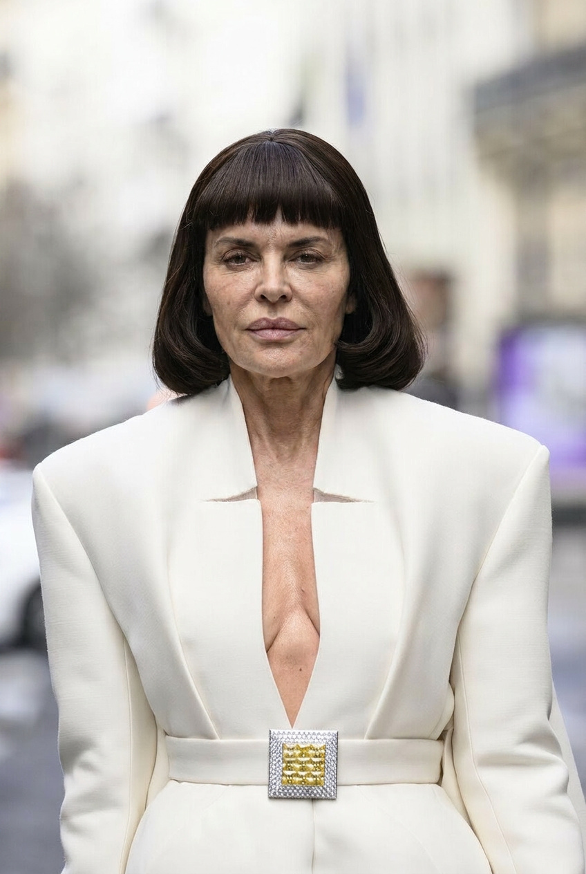 Así cree la IA que estaría Lisa Rinna sin cirugía estética. | Fuentes: ChatGPT y Gemini Pro
