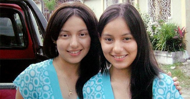 Las hermanas gemelas Andrea Penaherrera y Marielisa Romo se reencuentran después de 15 años de separación. | Foto: Twitter.com/NBCNews