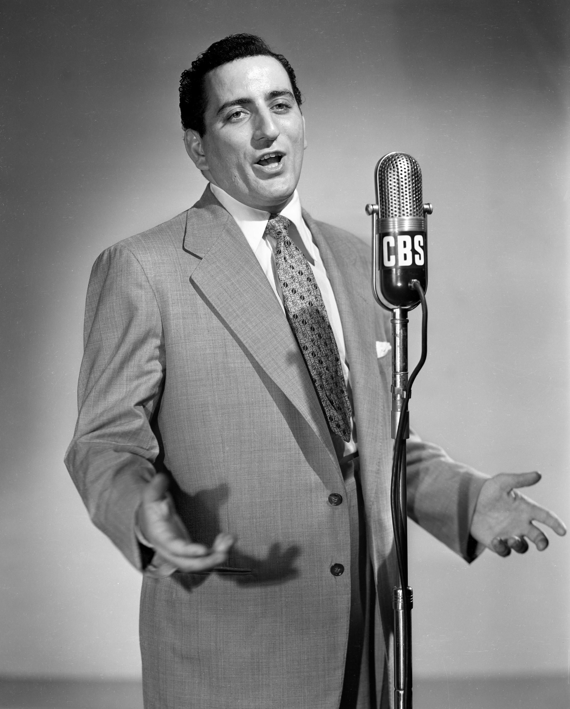 Tony Bennett, hacia 1950. | Fuente: Getty Images