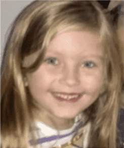 Cassidy Rodery, la segunda hija de Aubrianne Moore | Foto: YouTube / Noticias en vivo ahora