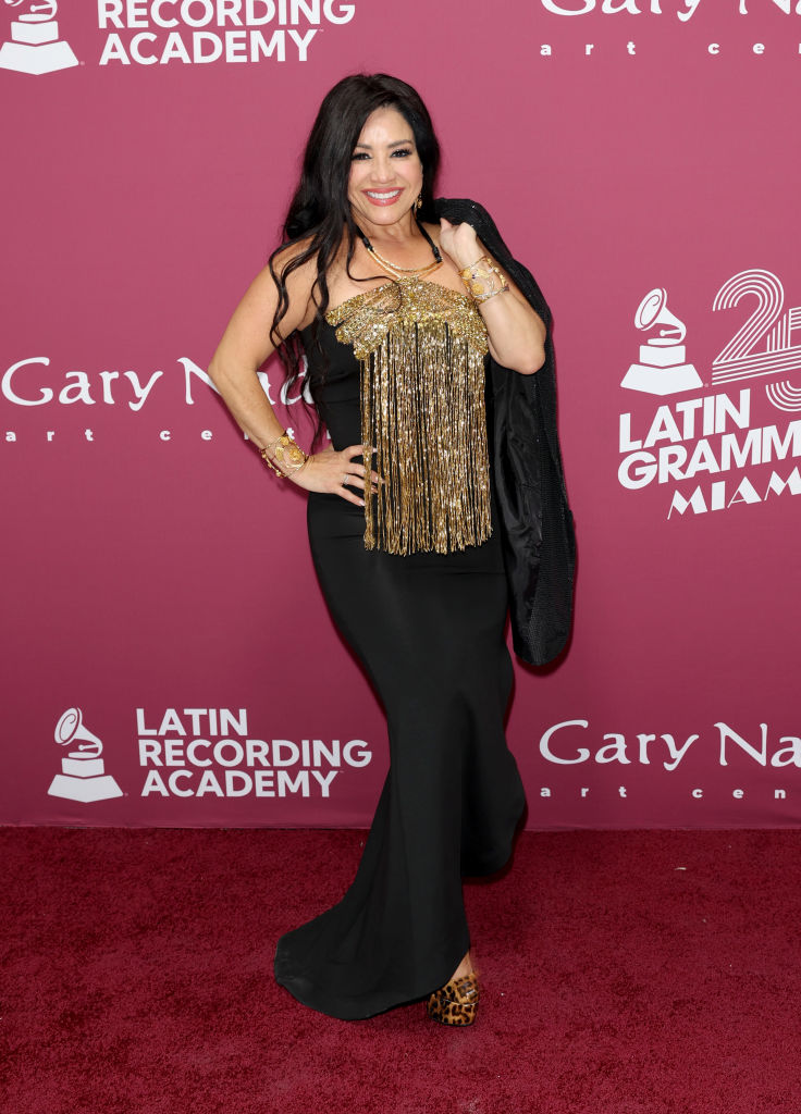 Carolina Sandoval Guzmán asistió a "The Latin GRAMMY® Collection: 25 Years of Music and Art" el 1 de octubre de 2024 en Miami, Florida.