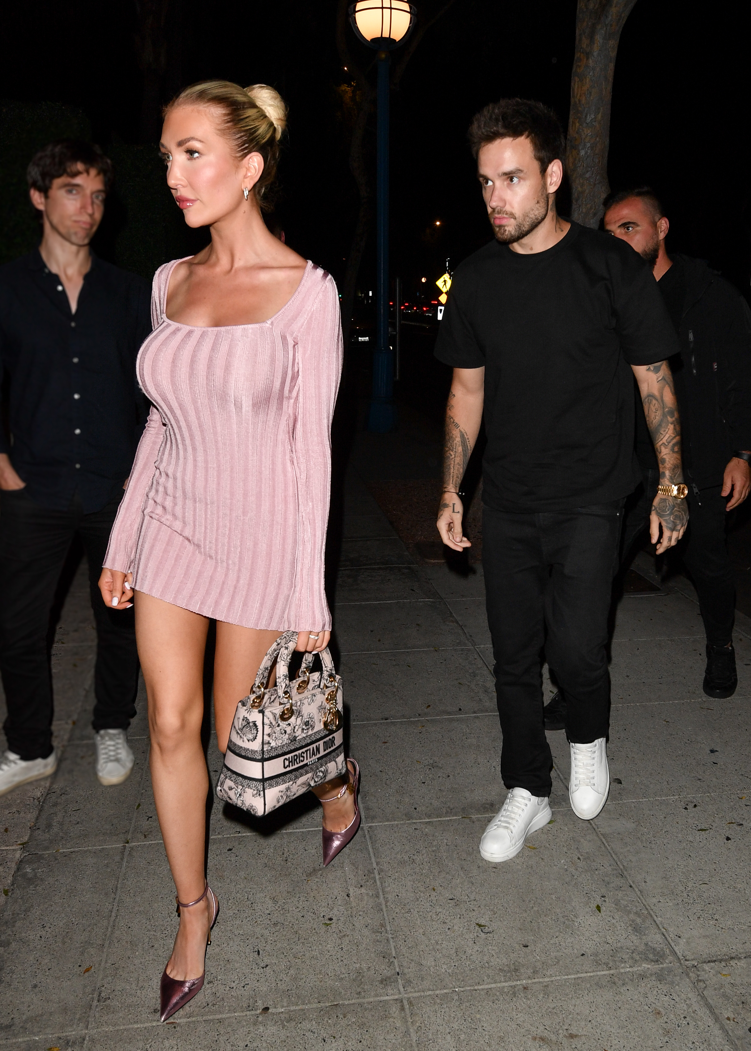 Liam Payne y Kate Cassidy fotografiados en Delilah el 28 de junio de 2024, en Los Ángeles, California | Fuente: Getty Images